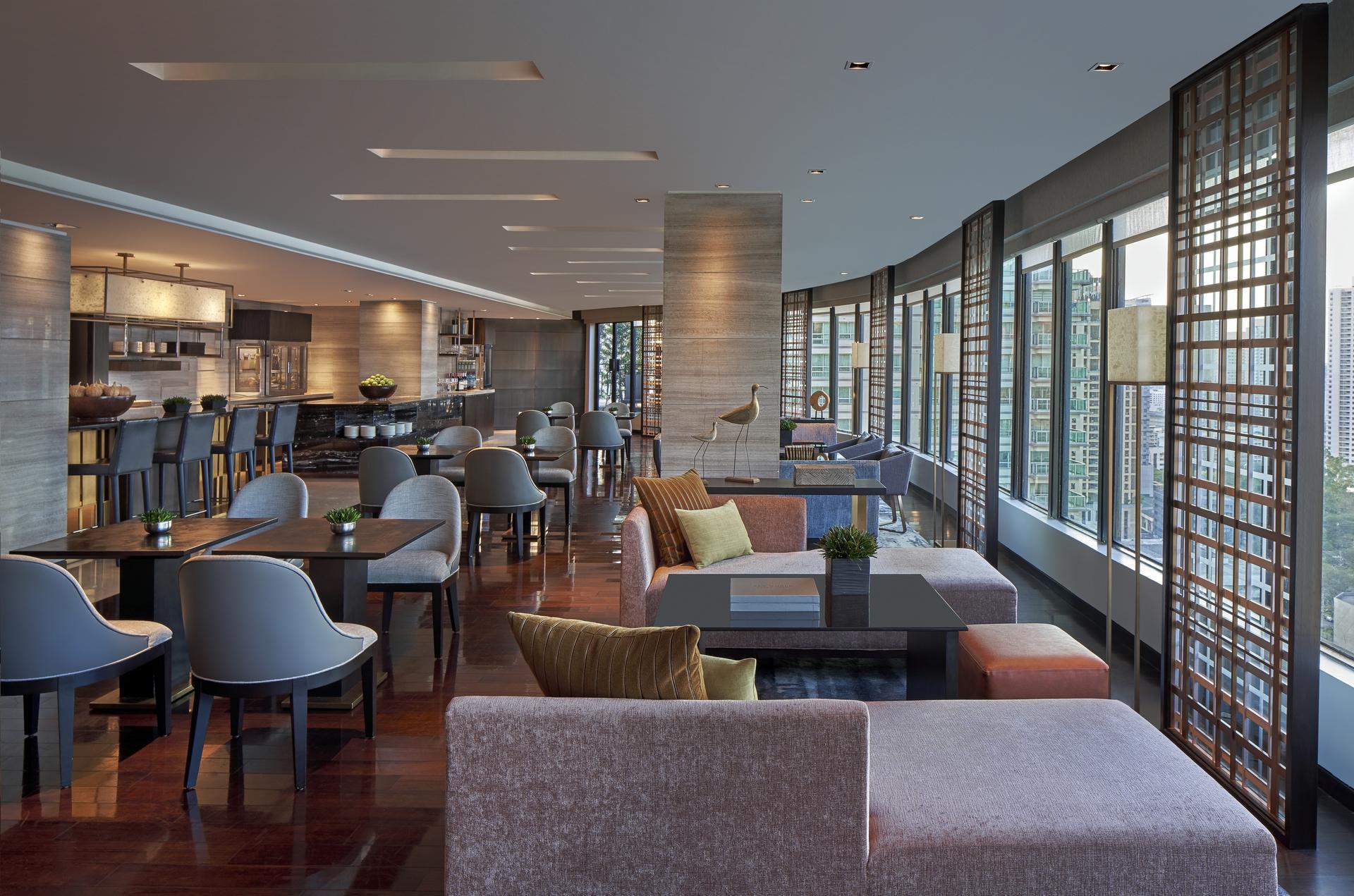 New World Makati Hotel Residence Club Living Room