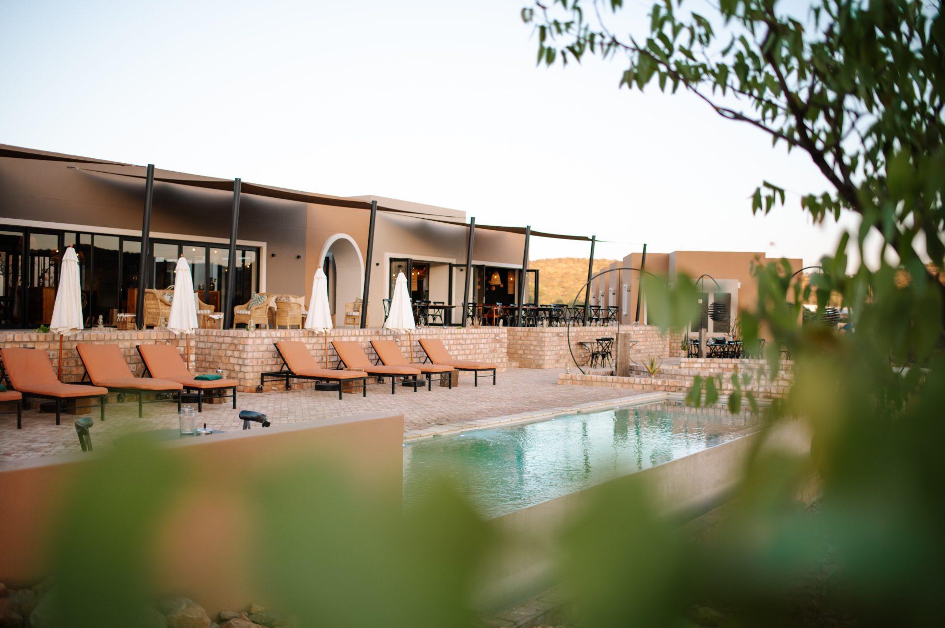 Lodge Damaraland Hotel Widok
