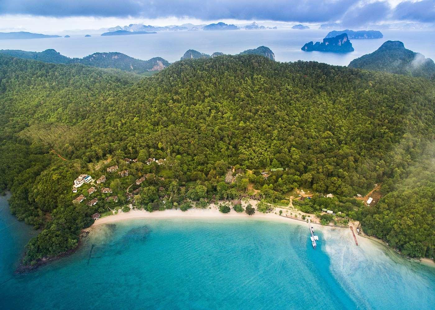 Aerial View the Paradise Koh Yao Koh Yao Noi