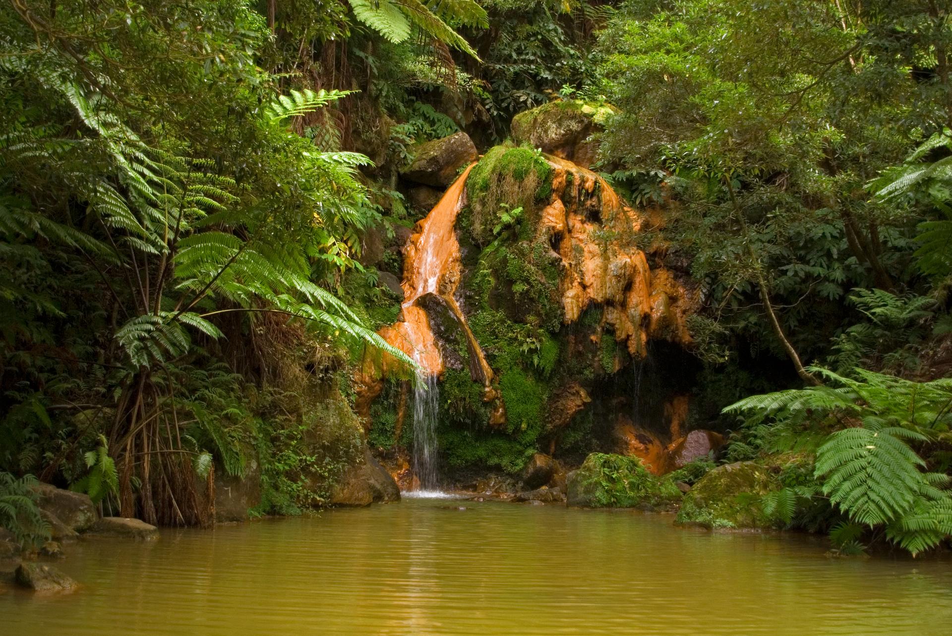 Caldeira Velha (stary Kocioł), San Miguel, Azory